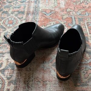 Alexander Wang Boots with Gold Heel Detail